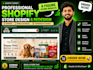 design and redesign a profitable shopify store, dropshipping store