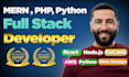 be your react vue nodejs php python full stack developer