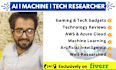 do research on ai, machine learning, cloud, and technology