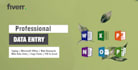 do accurate data entry, web research, copy paste, and excel work