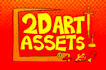 create 2d game icons, assets, props or pixel art