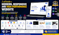develop a modern responsive and high performance website