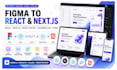 convert figma to react, vue, nextjs, HTML and react native