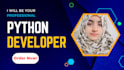 do python automation, programming, coding, gui, bot and API task in 24 hours