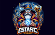 make a high quality wizard spell esport mascot logo design for you