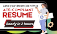 write fully optimized ats compliant resume to get you hired