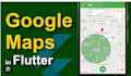 develop flutter for google map application for transport and delivery partner