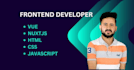 do frontend development using vue, nuxt, js and tailwind