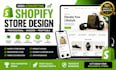 design a high converting shopify drop shipping store or shopify website