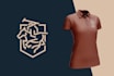 create a simple animal logo that is attractive