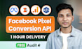 setup facebook pixel shopify, conversion API, fix pixel capi, gtm ga4 wix stape