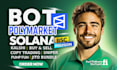 create crypto trading bot, polymarket bot, volume holder bot pump fun solana bot