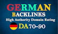 build high da german permanent de backlinks dofollow germany forum linkbuilding