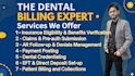 do dental insurance benefits verification, dental payment posting