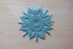 make a crochet doily, nina doily