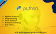 do machine and deep learning, data mining, openai, chatbot, python project