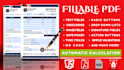 convert your document into a professional fillable PDF form with custom buttons