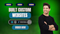 create fullstack,frontend,backend, react js websites, seo friendly sites