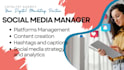be your exceptional social media manager