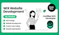 design, redesign, develop your wix website with velo code