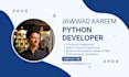 write, edit, debug your python script