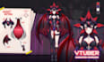 create live2d vtuber rigging with anime character manga style