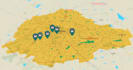 create travel route map animation video with motion graphics