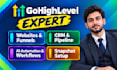 be go high level expert go high level website gohighlevel sales funnel