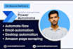 scrape website data using power automate