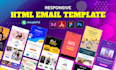 create responsive HTML email template or convert PSD figma to email in 12hrs
