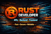 create apis, backend and frontend using rust language