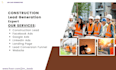 do construction leads construction facebook ads construction leads landing page