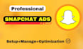setup hyper targeted snapchat ads campaign