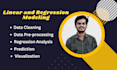 implement linear and logistic regression with python