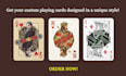 create custom playing cards, poker designs from your idea