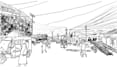 make architectural sketches from 3d, image etc