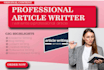 write blogs and articles for your websites