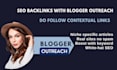 do contextual backlinks  through blogger outreach