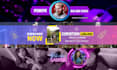 design a professional youtube channel art banner