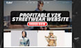 design y2k shopify website y2k shopify store y2k streetwear website store