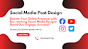 eye catching social media post