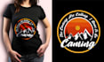 do custom graphic and typography t shirt design