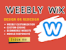 do wix weebly and wordpress website design