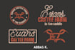 create vintage western cattle logo branding