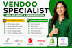 be your vendoo and nifty product listing virtual assistant