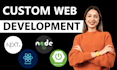 build, rebuild website development full stack web developer, front end developer