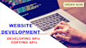 create website and apis