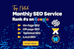 provide top notch monthly SEO services on wordpress wix for google ranking