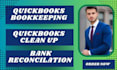 do bookkeeping in , quickbooks online, xero, zohobooks, wave, sage 50,