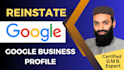 reinstate your suspended google my business gmb, gbp